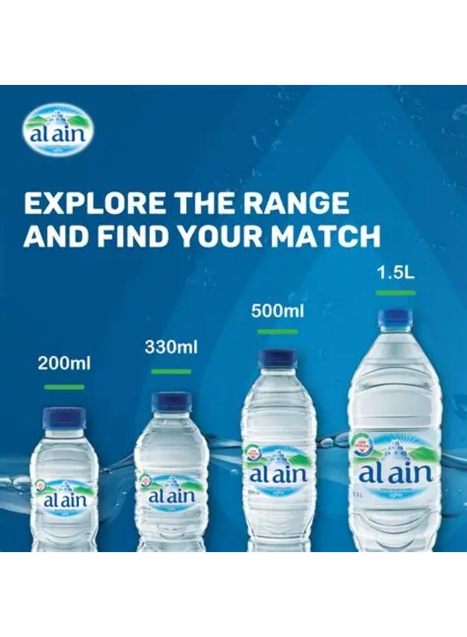 Al Ain Bottled Water 330ml x 12 Piece | Premium Natural Drinking Water - Image 4